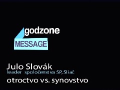 Godzone message XXL - Julo Slovák