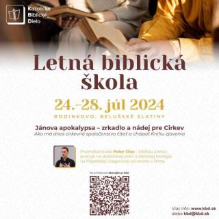 Letná biblická škola - Jánova apokalypsa: zrkadlo a nádej pre Cirkev